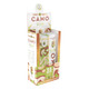 CAMO x Pod Juice Russian Cream Matcha retail display featuring 25 wrap pouches and shelf-ready presentation