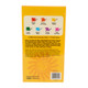 Back of DaySavers Color Tipped pack showing seven tip color names, cone details, and barcode panel
