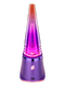 Back view of Puffco Peak Pro 3DXL Plasma e-rig with glowing pink glass, USB-C port, and logo