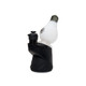 Handcrafted borosilicate Peak top with white bulb styling and a base-connected percolator