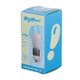 White LightBowlb Pivot glass top with full-color bulb styling for compact accessory displays