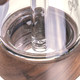 4.5" MJ Arsenal Alpine Mesa bubbler sized for countertop and glass-case displays