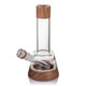 Alpine Lookout water pipe with a 5.25" downstem and handcrafted borosilicate glass body