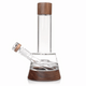 10.25" Alpine Lookout water pipe with a 14 mm connection and coordinated walnut detailing