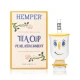 Hemper Tea Cup Peak glass attachment displayed beside its branded retail box on white
