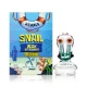 HEMPER Snail Puffco Peak glass top displayed beside its branded retail box for shelf identification