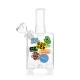 Front-facing Hemper Mile High Suitcase Bong showing its compact novelty glass silhouette