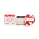 Hemper Chinese Takeout 4-part metal grinder displayed beside its matching branded retail box