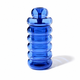 Lapis NWTN Bolla Gravity Bong displayed upright with stacked rounded borosilicate glass chambers and integrated bowl.