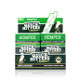 Front of HEMPER Natural Quick Hitters + Dugout display with green boxes and 10-count pack callout