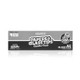 Front edge of HEMPER Papers & Glass Tips combo pack with French White paper and glass tip count details