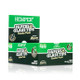 HEMPER Natural Brown Papers & Glass Tips 20-pack display with two retail combo packs positioned in front