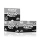 HEMPER Classic White Papers & Glass Tips display with two retail combo packs positioned in front