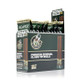 HEMPER Natural Glass-Tipped Herbal Rolls 12-pack display with green-and-black branded packaging