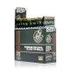 HEMPER Natural glass-tipped rolls 12-count display in green packaging with individual packs upright