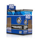 HEMPER Blueberry Mini Glass-Tipped Hemp Rolls 12-pack display with blue four-count retail pouches
