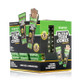 Side view of HEMPER Ultra Thin King Size Cones 24-pack display with French Brown packaging