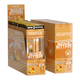 HEMPER Mango Quick Hitters display with orange 2-pack bags, mango graphics, and ceramic-bowl one hitters