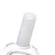 Close-up of frosted angled mouthpiece on the clear domed lid of the Sip-N-Dip Peak top
