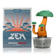 Hemper Bonsai XL glass water pipe beside its illustrated Zen Bonsai Bong XL retail box