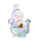 Angled Hemper Bubble XL water pipe showing the yellow duck, bubble perc and iridescent finish.