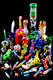 Example $150 Package Deal showing assorted glass pipes, water-pipe accessories, grinders, and scales (SKU SPS111)