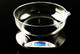 Wholesale WeighMax W-2810 scale without bowl, black glass platform, backlit display, compact head-shop supply side view
