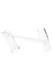 Clear glass drop-down sidecar adapter with 18.8 mm male and 14.5 mm female ends, non-frosted joints—durable head-shop supplies component on white background. Clear glass drop-down sidecar adapter with 18.8 mm male and 14.5 mm female ends, non-frosted joints—durable head-shop supplies component on white background.