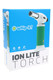 Whip-It Ion Lite Torch retail box, white body with green grip variant—front view packaging for wholesale orders.