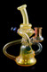 (US Made) Dual Uptake Floating Recycler Dab Rig (No Bowl) - MGS7