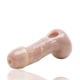 (US Made) 4.5" Small Taupe Phallus Spoon Pipe - P1681