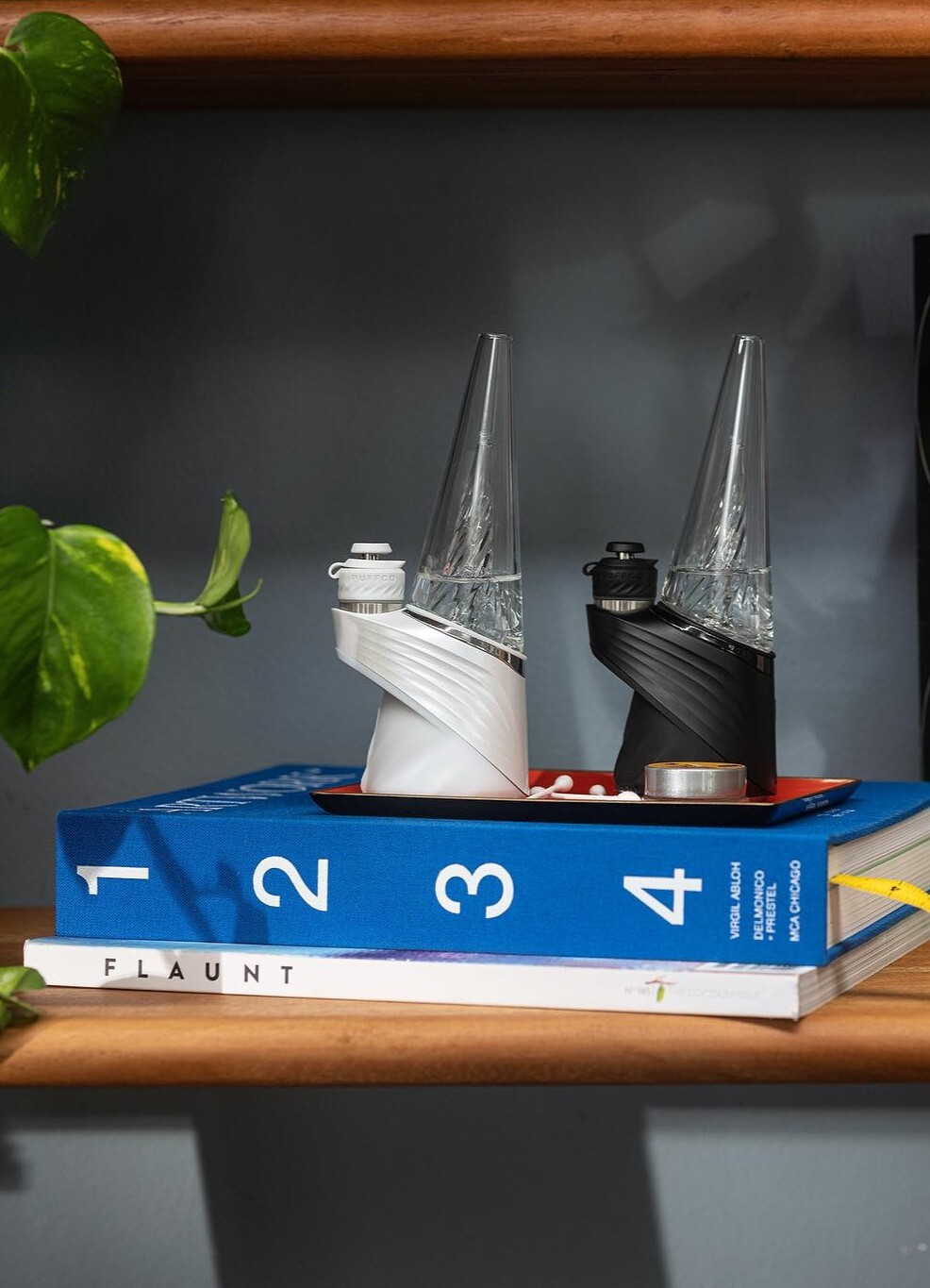 Puffco Peak Pro smart e-rig with 3DXL chamber, modular glass and joystick cap