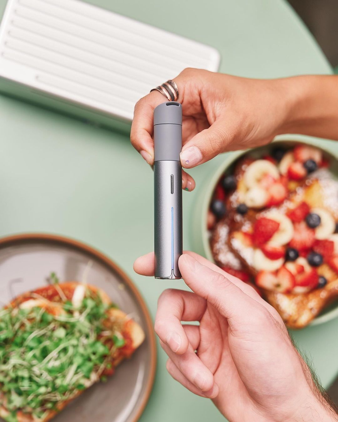 Puffco Pivot premium dab pen with 3D chamber and haptic feedback