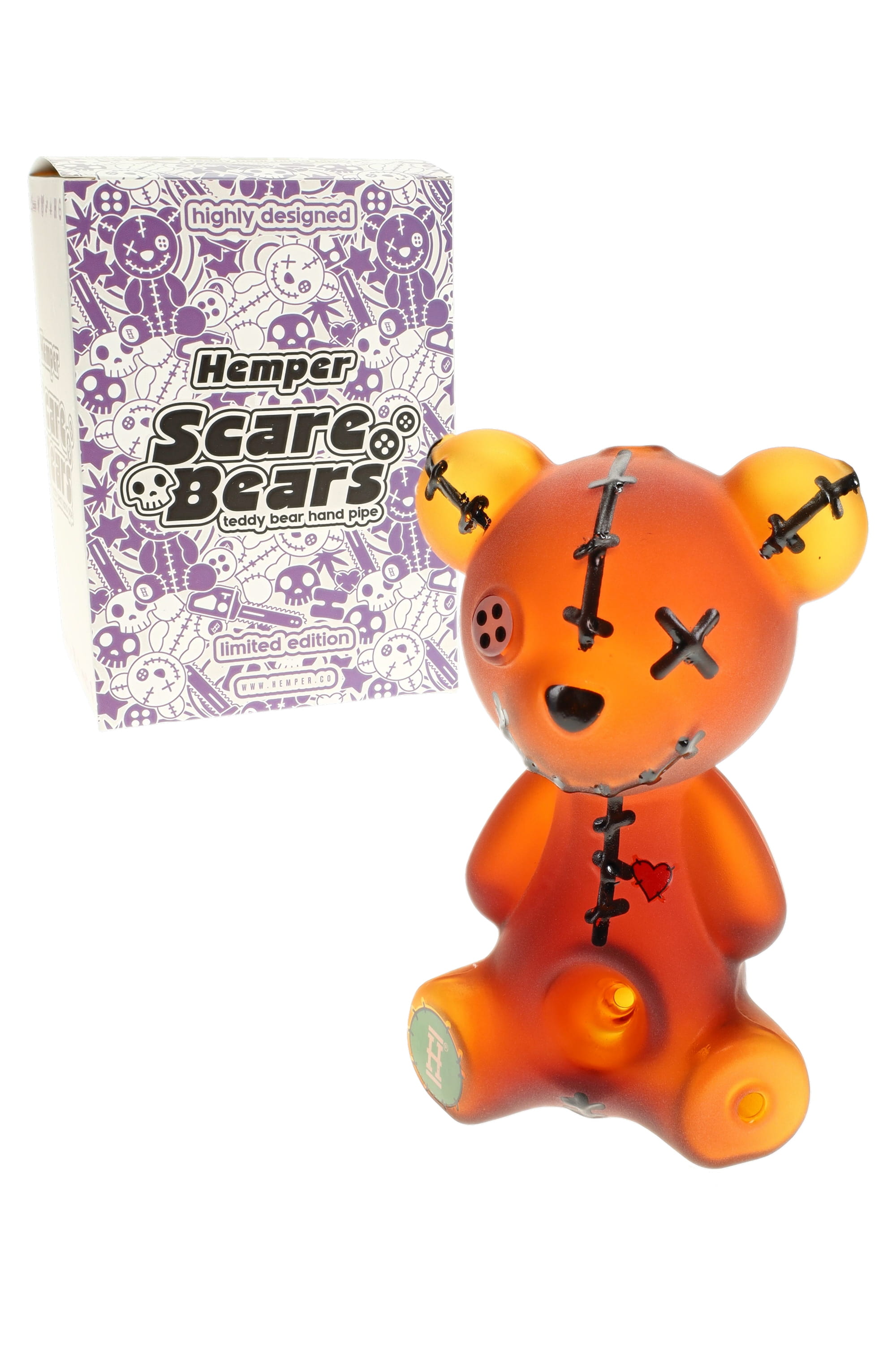 Hemper Scare Bears Teddy Bear Pipe – P3252 | SPS Wholesale