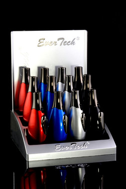 12 Pc EverTech Water Drop Torch Lighter Display - L0218 | Wholesale ...