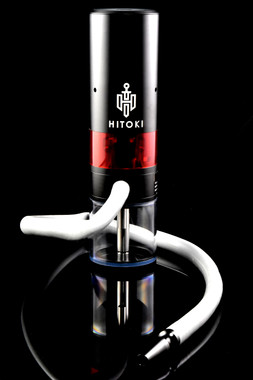 Hitoki Trident Laser Vaporizer Water Pipe - V0479 | Wholesale Laser Bongs