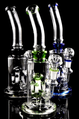 Medium Stemless GoG Straight Shooter Water Pipe with Mushroom ...