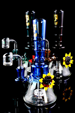 Small Stemless GoG Honey Bee Dab Rig - WP1798 | Bulk Smoke Shop Merchandise