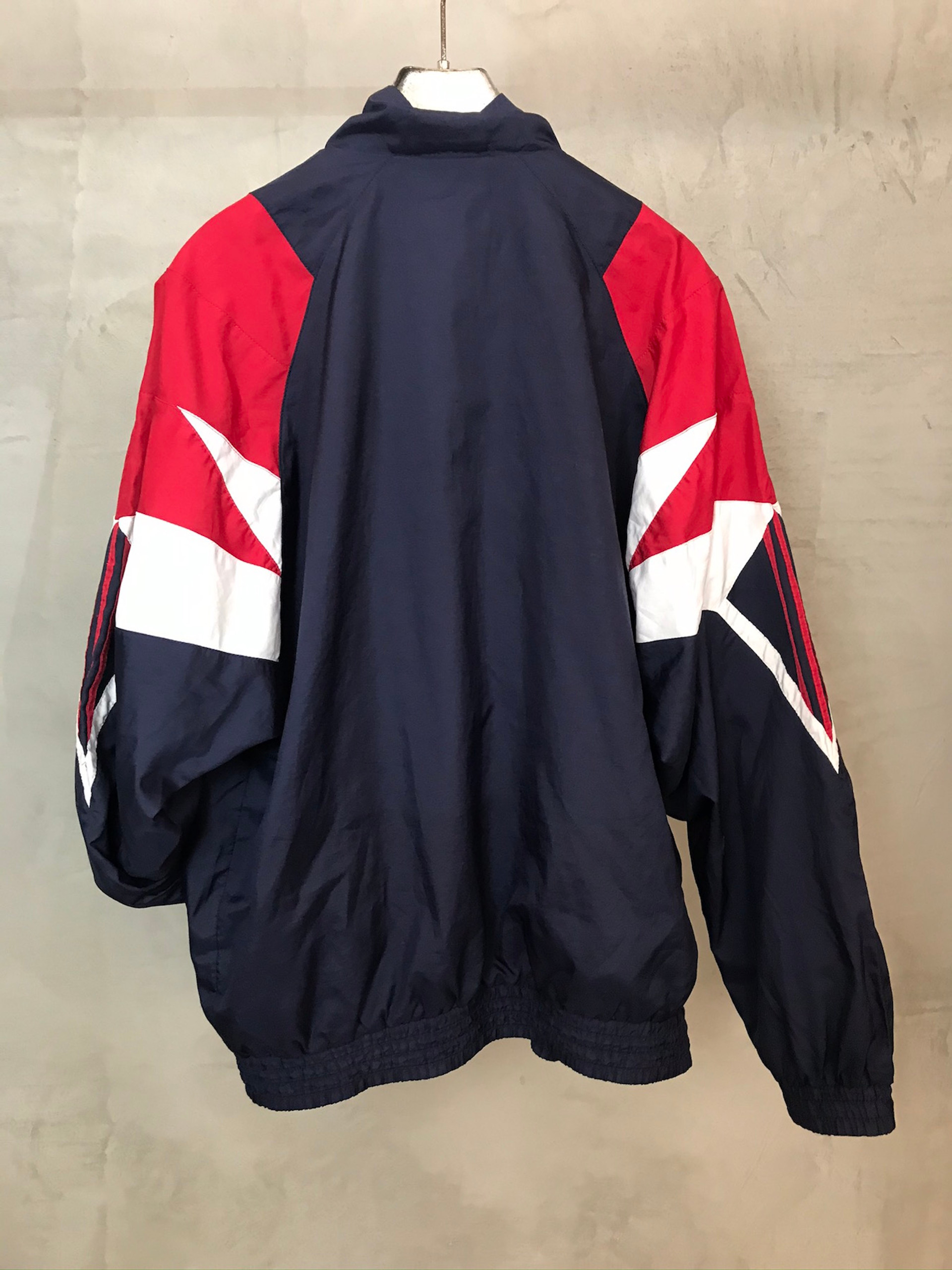 Adidas Jacket Anos 90, Azul Branco e Vermelho - A Outra Face da Lua