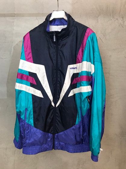 Adidas Jacket Anos 90, Azul e Lilás