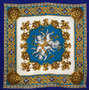 Lenço Barroco com 3 Anjos / Baroque Scarf with 3 Angels