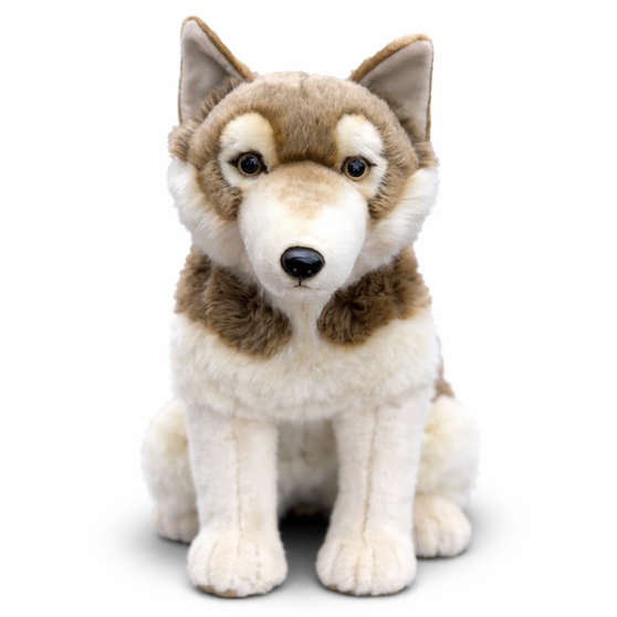 18" Romulus™ Timber Wolf Plush