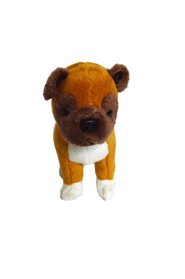 8 Inch  Mini Boxer Puppy Dog Ramsey