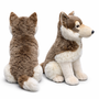 18" Romulus™ Timber Wolf Plush