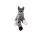 Auswella Plush Floppy Grey Tabby Cat Brandon™-