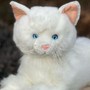 Discover Bianca: Your 19-Inch Plush White Floppy Pose Cat Companion