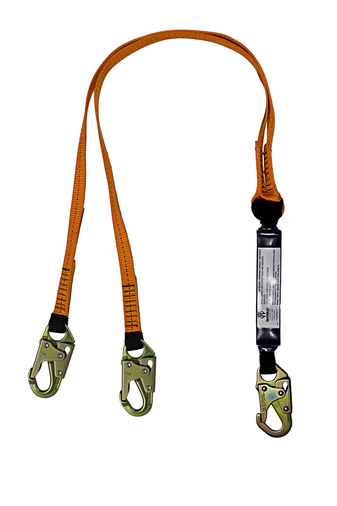 SAFEWAZE V-LINE FS88561-E Economy Energy Absorbing Lanyard