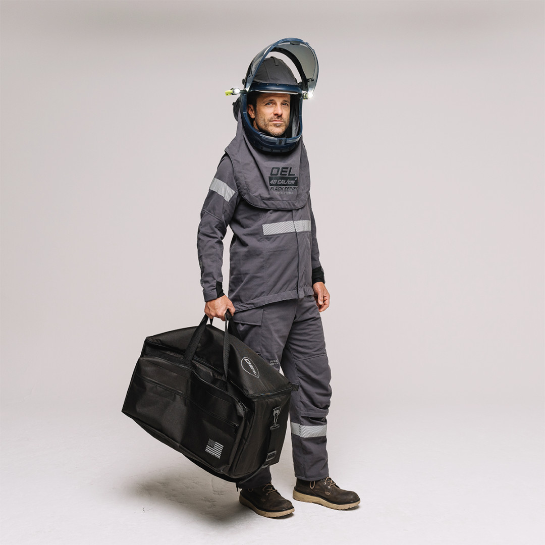 OEL AFW40LF-FL-BSJB-GTX Black Series GORE-TEX 40 Cal Arc Flash