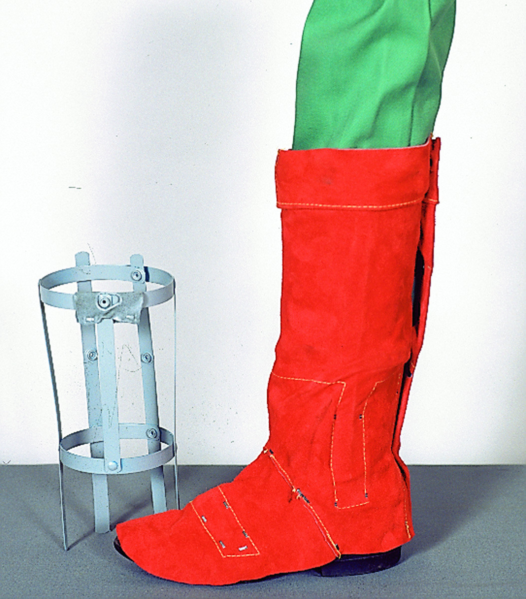 Stanco L27 14 in Cowhide Leather Deluxe Removable Spring Knee