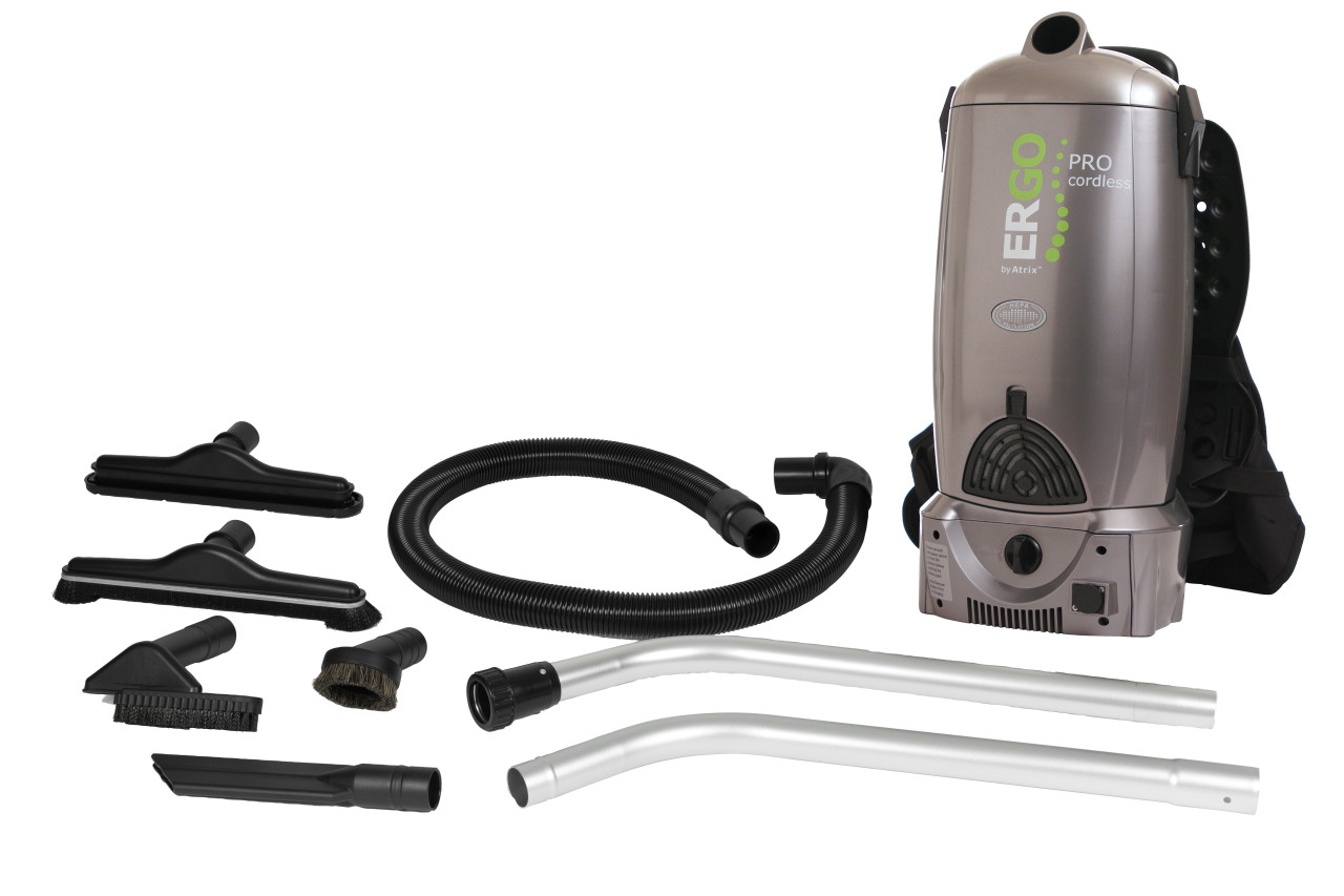 Atrix Ergo Pro VACBPAIC Cordless Backpack Vacuum Cleaner - Western Safety